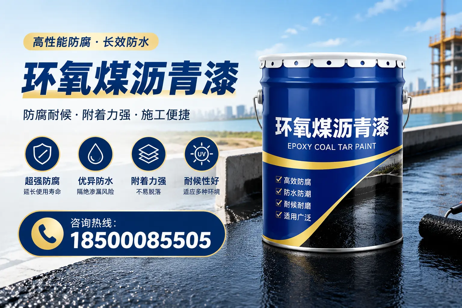 环氧煤沥青漆的优势与应用解析，适合雅安企业选择